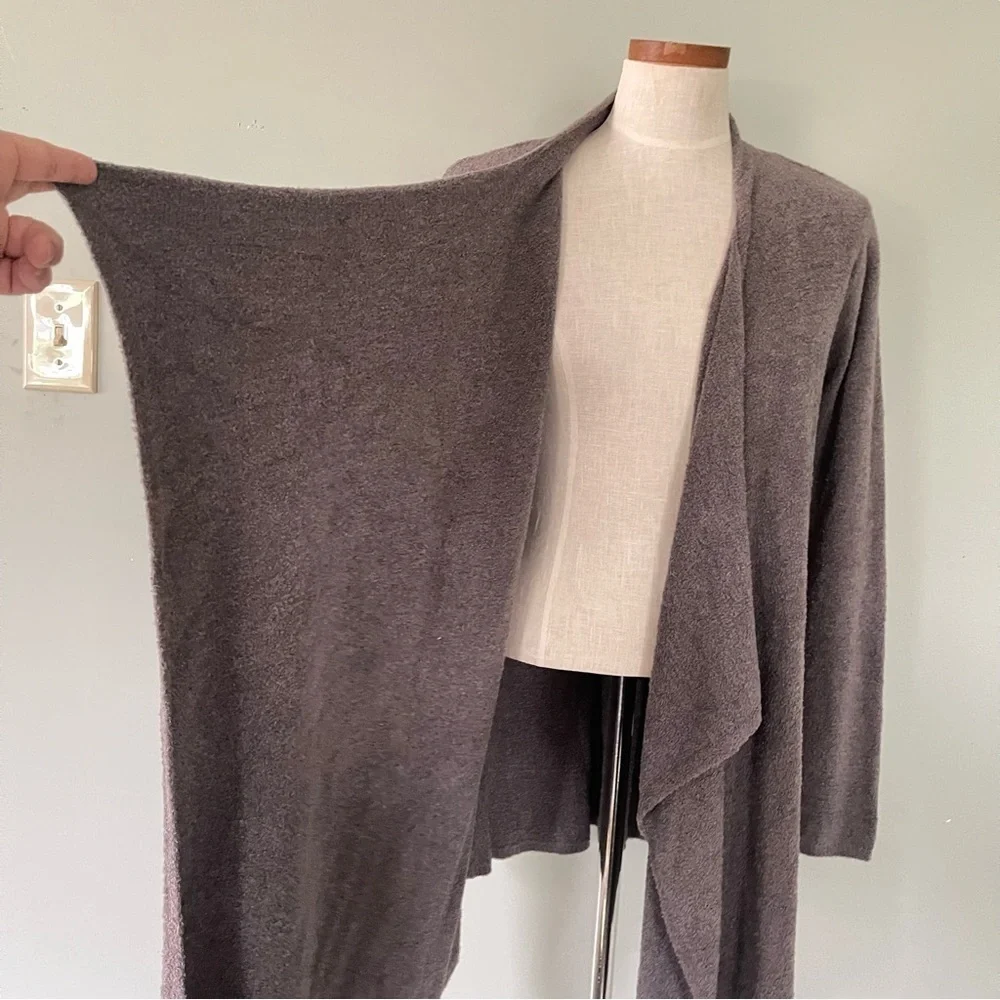 Barefoot Dreams gray Calypso Wrap cardigan coat NWT size XL